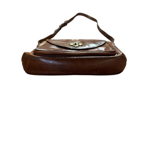 Patricia Nash Salina Crossbody Leather Bag Purse Vintage Distressed Collection - Picture 13 of 16